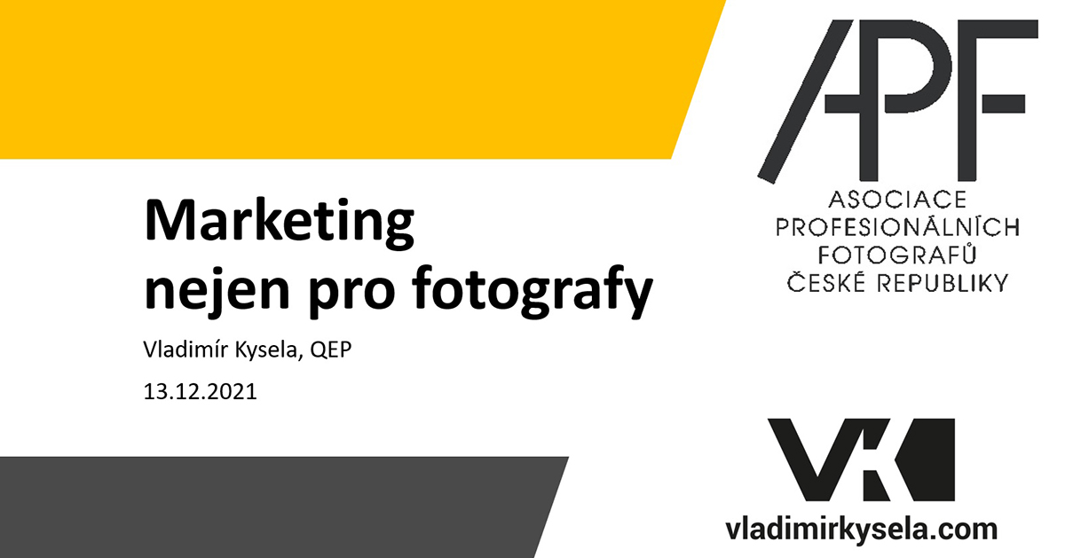 AKADEMIE APF - MARKETING NEJEN PRO FOTOGRAFY