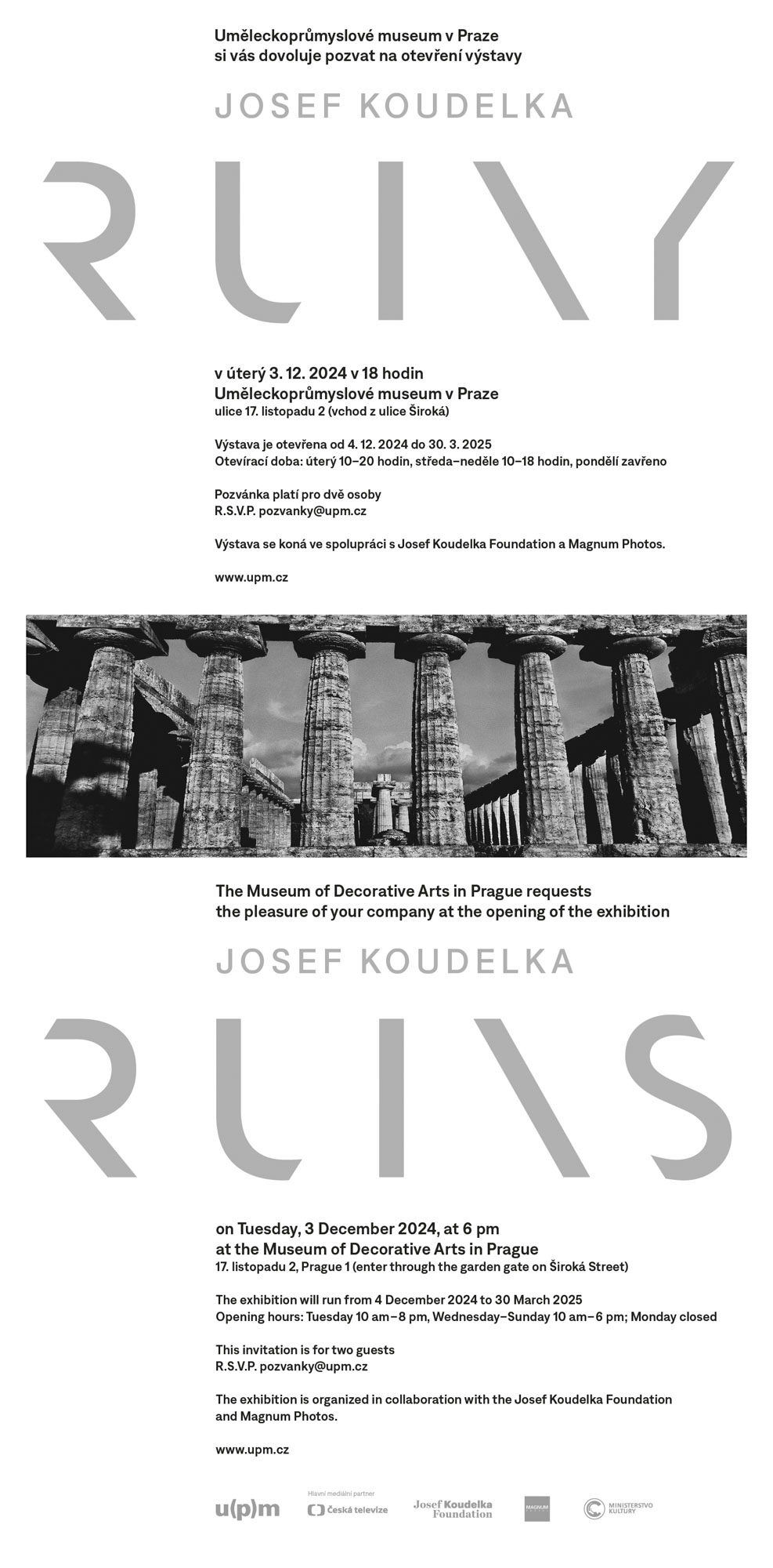 Josef Koudelka - RUINY