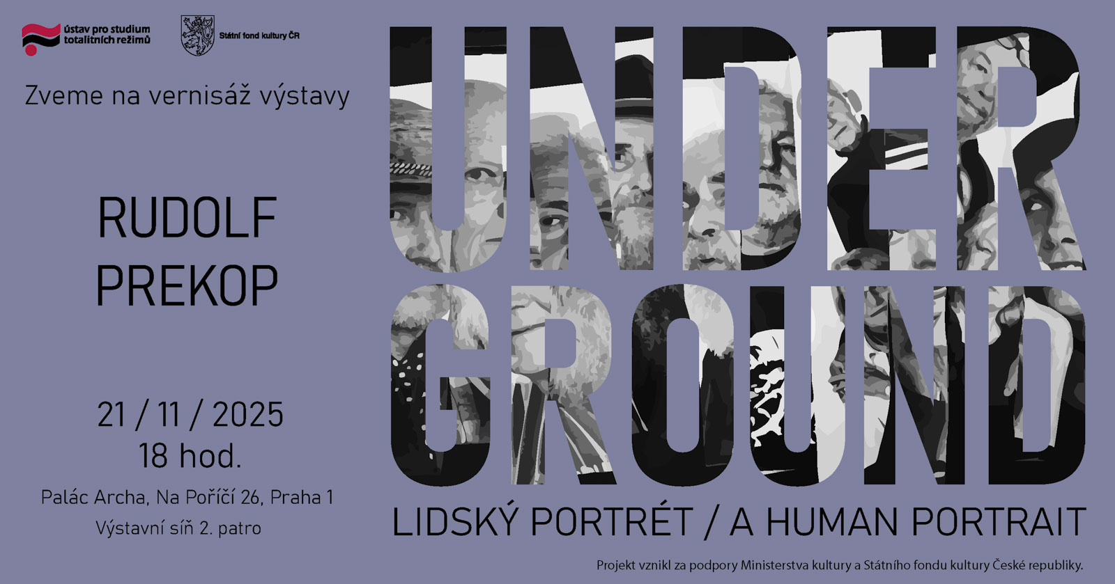 Rudo Prekop - UNDERGROUND, Lidský portrét